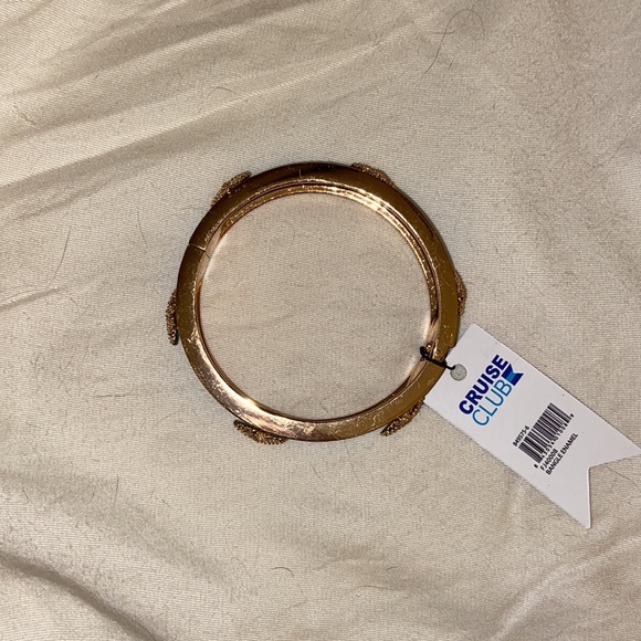 Blue and Gold Starfish Bracelet - Picture 3 of 3